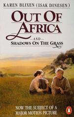 Blixen, Out of Africa.