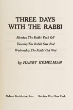 Kemelman, Three Days with the Rabbi.