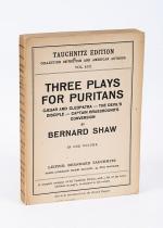 Shaw, Collection of 4 publications of the Tuachnitz Edition