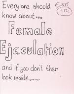 Female Ejaculation Pamphlet.