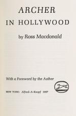 Macdonald, Collection of four books with the following titles: 1.Archer in Holly