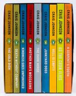 Johnson, Collection of the Longmire Mystery. Contains 15 volumes. Nine in a case.