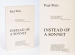 Potts, Instead of a Sonnet.