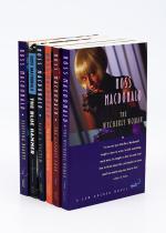 Macdonald, Collection of six books titled: The Wycherly woman / Find a victim / Sleeping Beauty / The Blue Hammer / The far Side of the Dollar / The Goodbye Look.