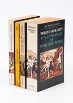 Smollett, Collection of four books titled: The Adventures of Peregrine Pickle / 