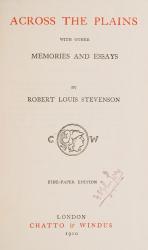 Stevenson, Collection of four books.